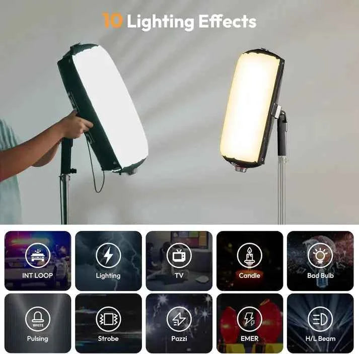 Ulanzi AL60 Inflatable LED Tube Light Portable RGB Video Light
