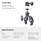 SmallRig Super Clamp with Ballhead Camera Mount SR-4102B SMALLRIG