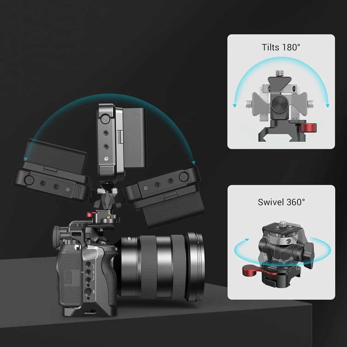 SmallRig Field Monitor Mount Holder with NATO Clamp 2906B SMALLRIG