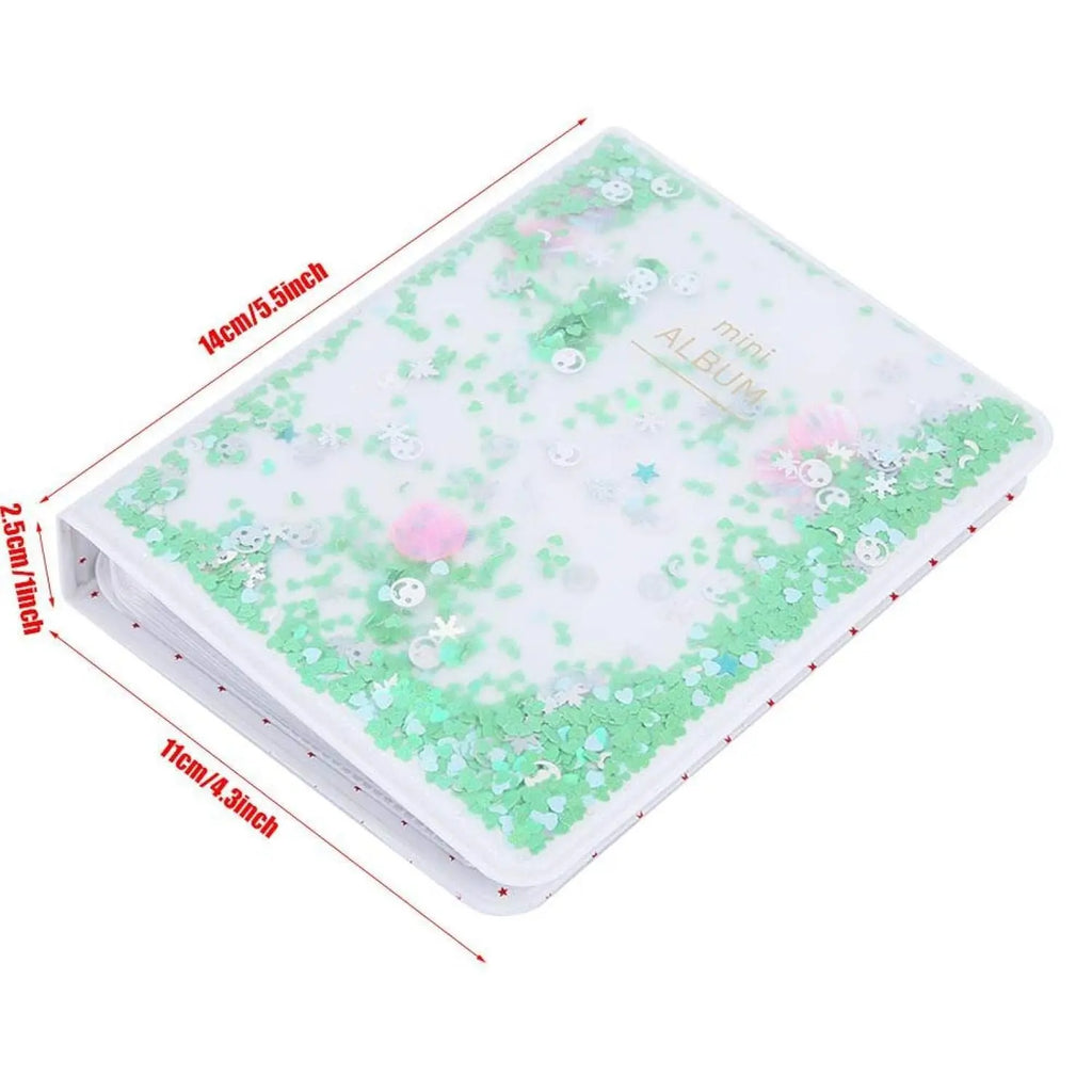 Tektonic Mini Photo Album 64 Pockets Green TEKTONIC