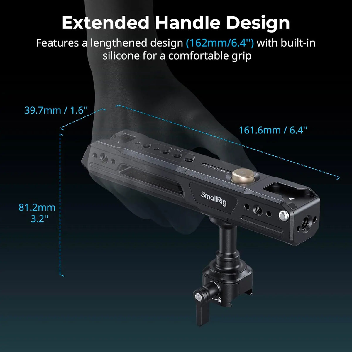 SmallRig Brand Rotating Top Handle with NATO Clamp 4152 SMALLRIG