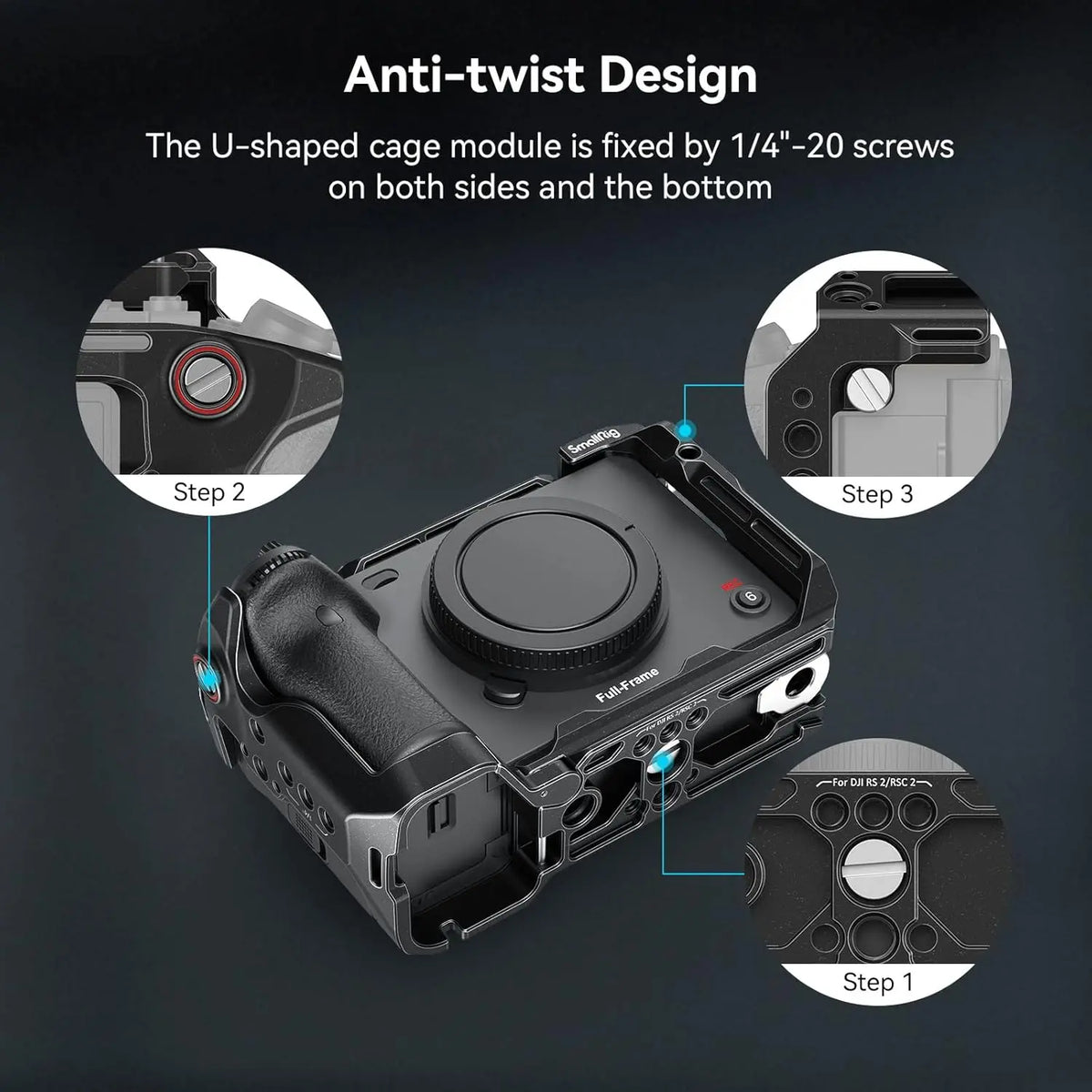 SmallRig Handheld Cage Kit 4139 for Sony FX30 and FX3 Camera Rig SMALLRIG