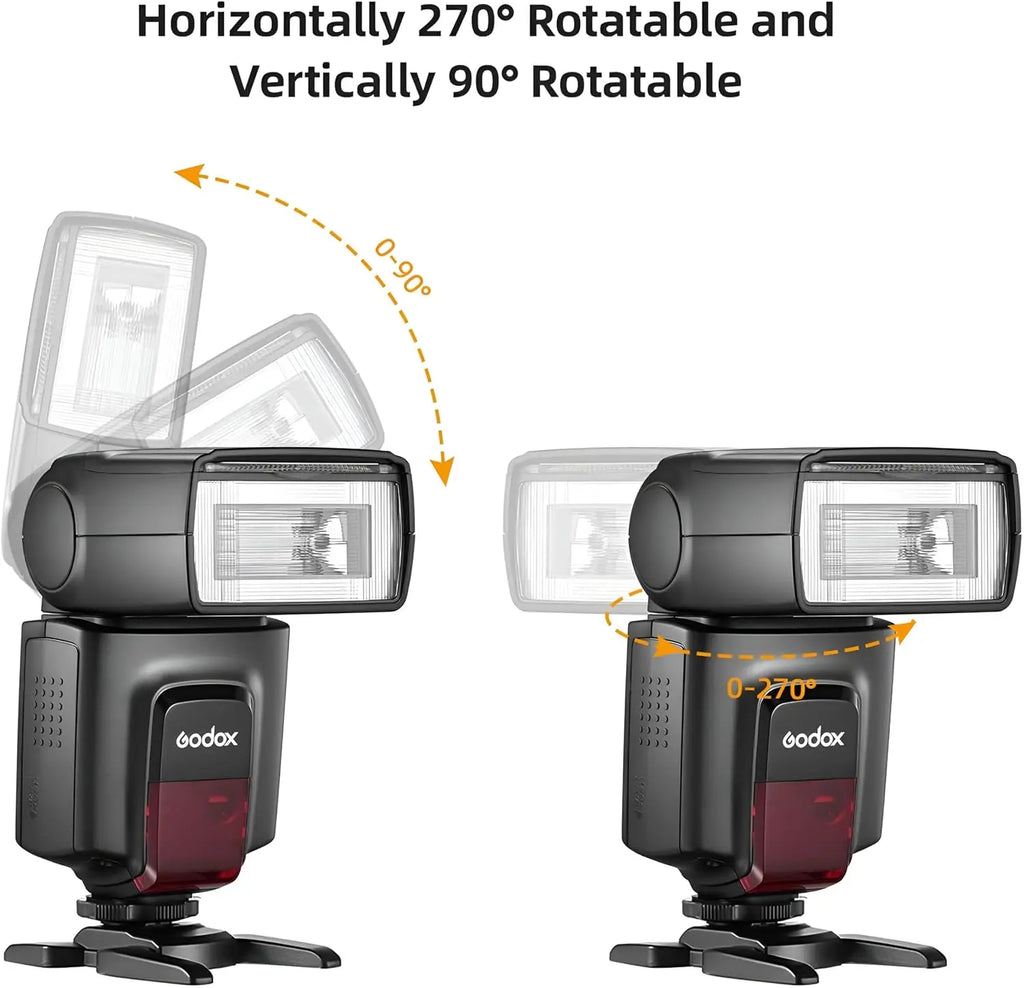 Godox TT560II Wireless Camera Flash GN38 433MHz Speedlite Godox