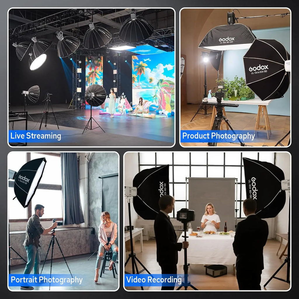 Godox LE300Bi 315W Bi Color LED Video Light Bowens Mount Godox