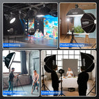 Godox LE300Bi 315W Bi Color LED Video Light Bowens Mount Godox