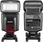 Godox TT560II Wireless Camera Flash GN38 433MHz Speedlite Godox