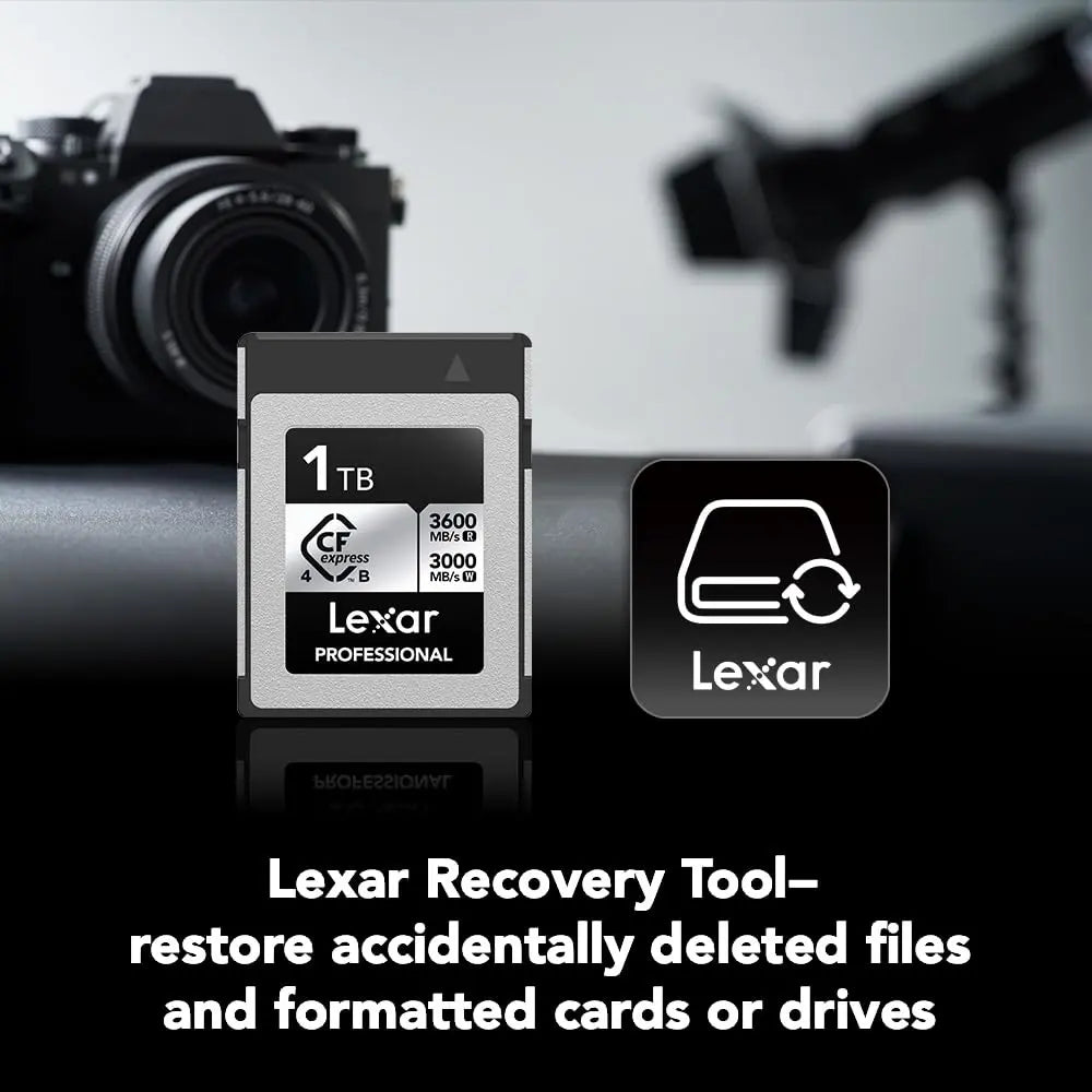 Lexar 1TB Professional CFexpress Type B Silver 4.0 Memory Card Lexar