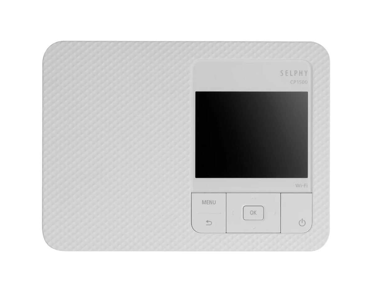 Canon SELPHY CP1500 Compact Photo Wireless Printer White | Wireless Dye-Sub Photo Printer with Wi-Fi & Mobile Printing Canon