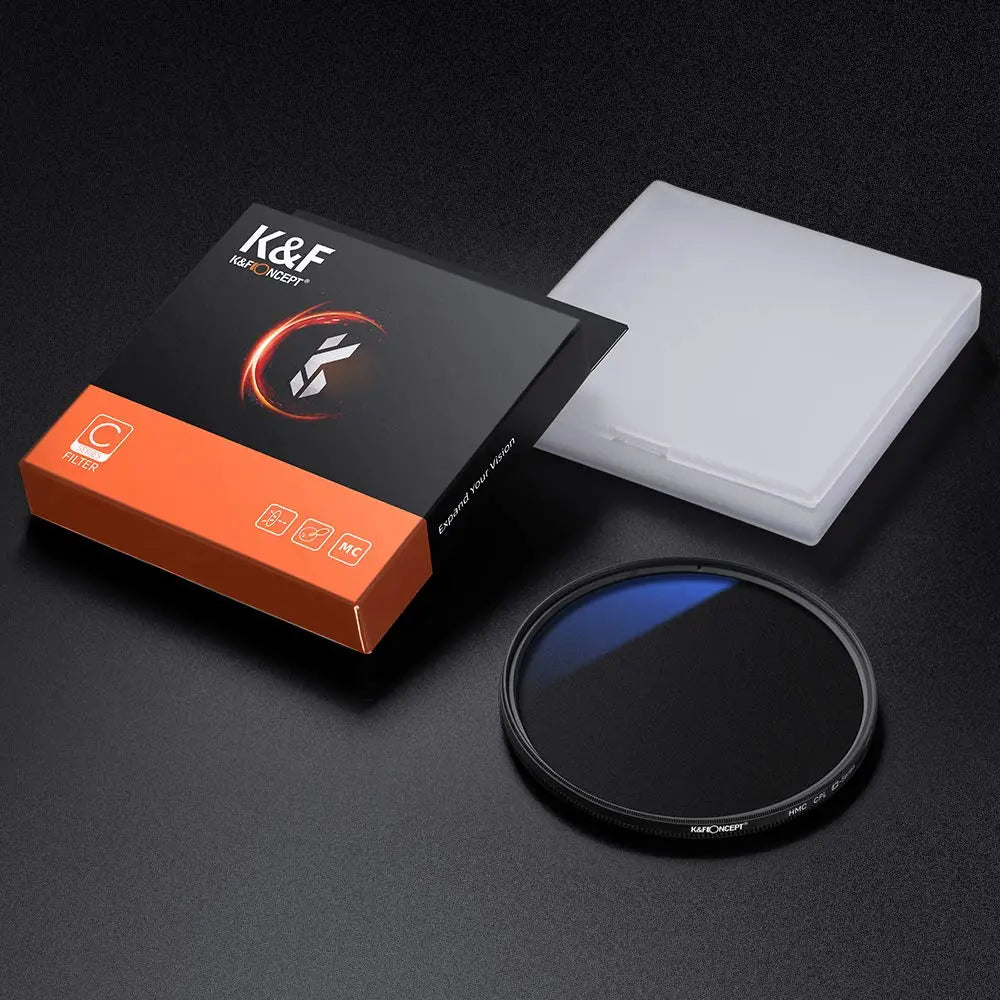 K&F Concept 67mm Classic Series Slim Multi-Coated Circular Polarizer (CPL) Filter K&F