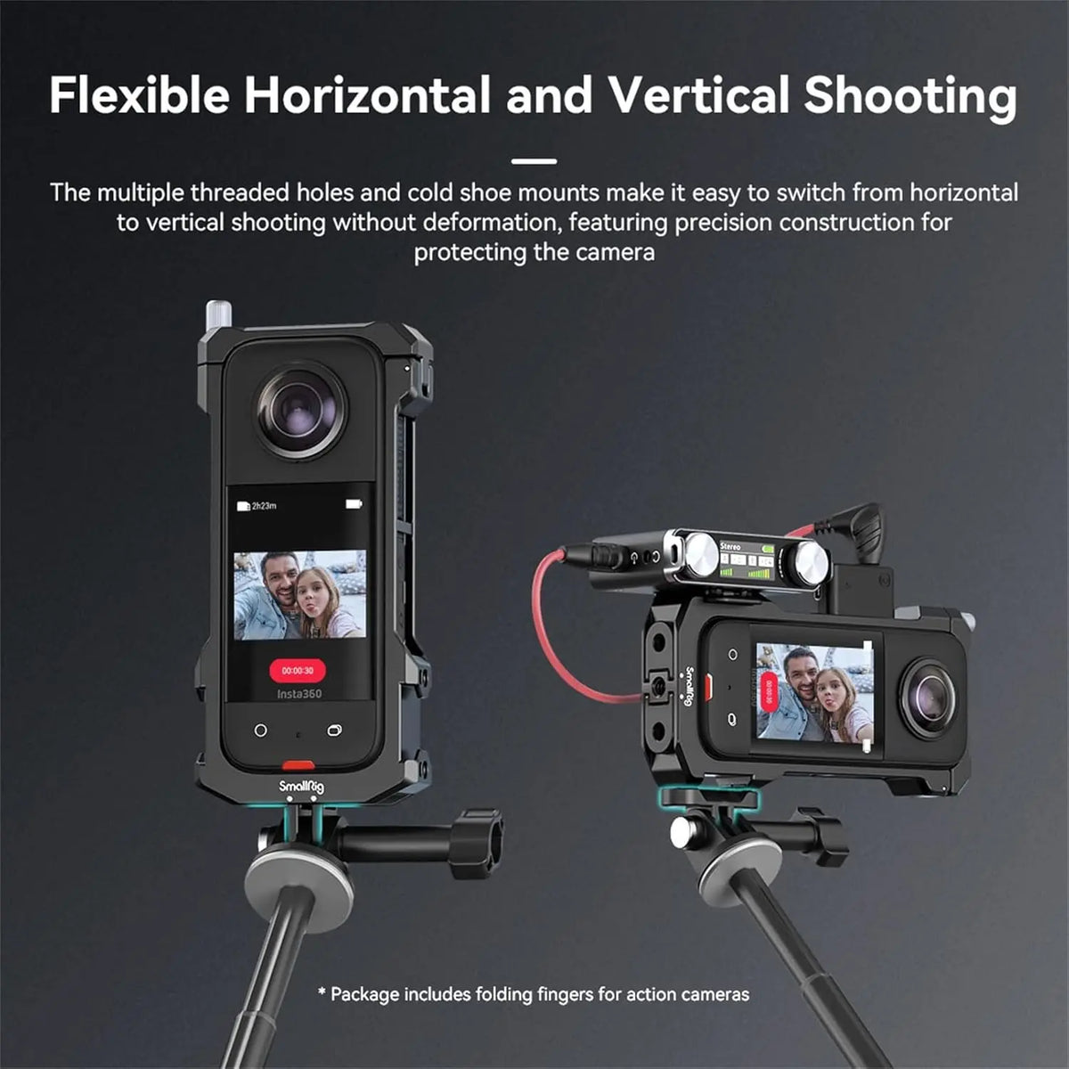 SmallRig Aluminum Frame Cage for Insta360 X3 4088B SMALLRIG