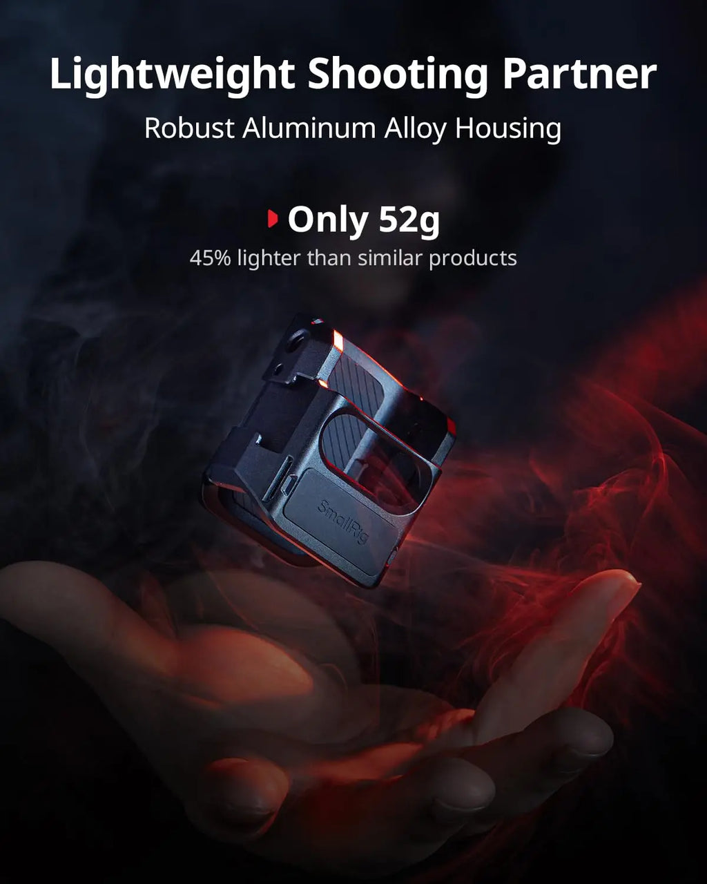SmallRig Expansion Adapter for DJI Osmo Pocket 3 Aluminium Protective Cage 5072 SMALLRIG