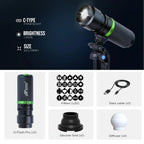 HIFFIN G Flash PRO RGB Photography Flashlight Portable Video Light 30W LED HIFFIN