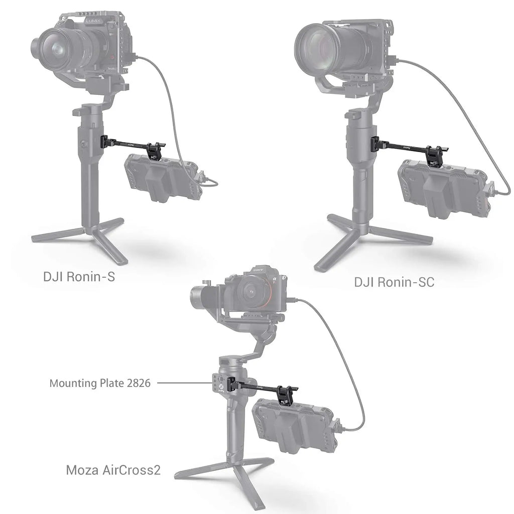 SmallRig Adjustable Camera Monitor Mount for Gimbals 2889 SMALLRIG