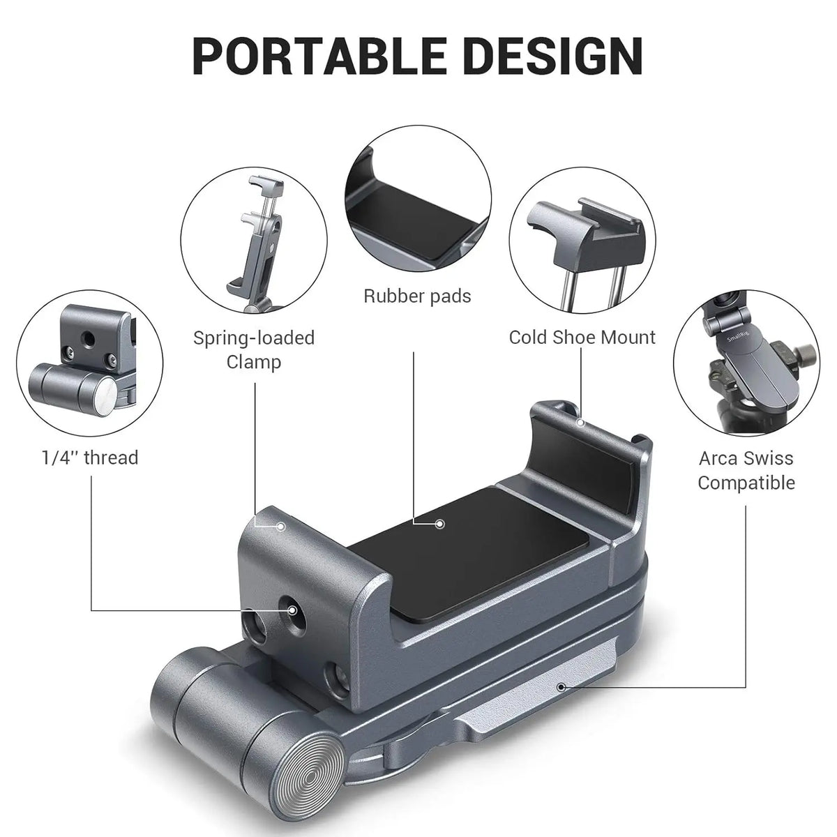 SmallRig Universal Smartphone Holder BSP2415 SMALLRIG