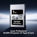 Lexar Professional SILVER Series 512GB CFexpress 4.0 Type A Memory Card Lexar