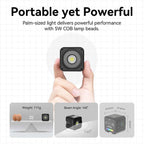 Ulanzi L3 RGB LED Waterproof Video Light Mini Magnetic Cube 2700K 7000K