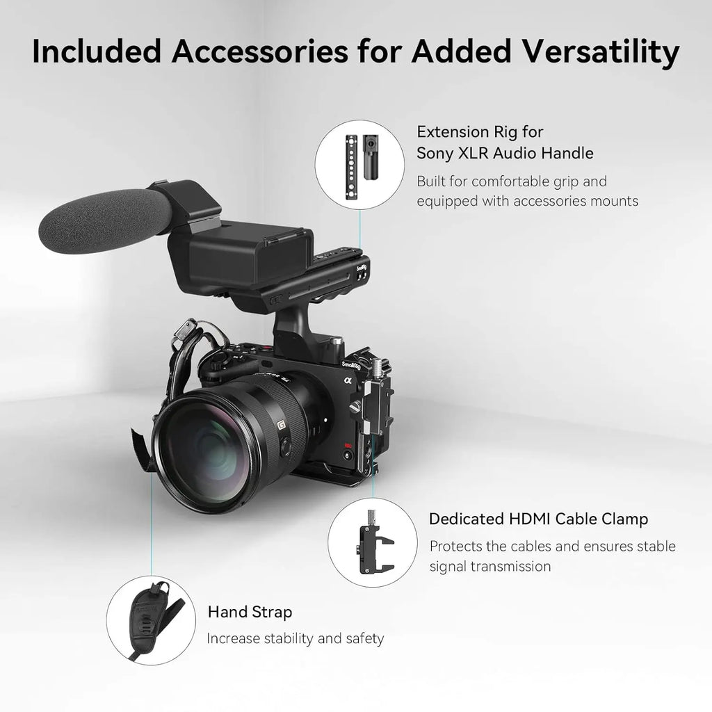 SmallRig Handheld Cage Kit 4139 for Sony FX30 and FX3 Camera Rig SMALLRIG