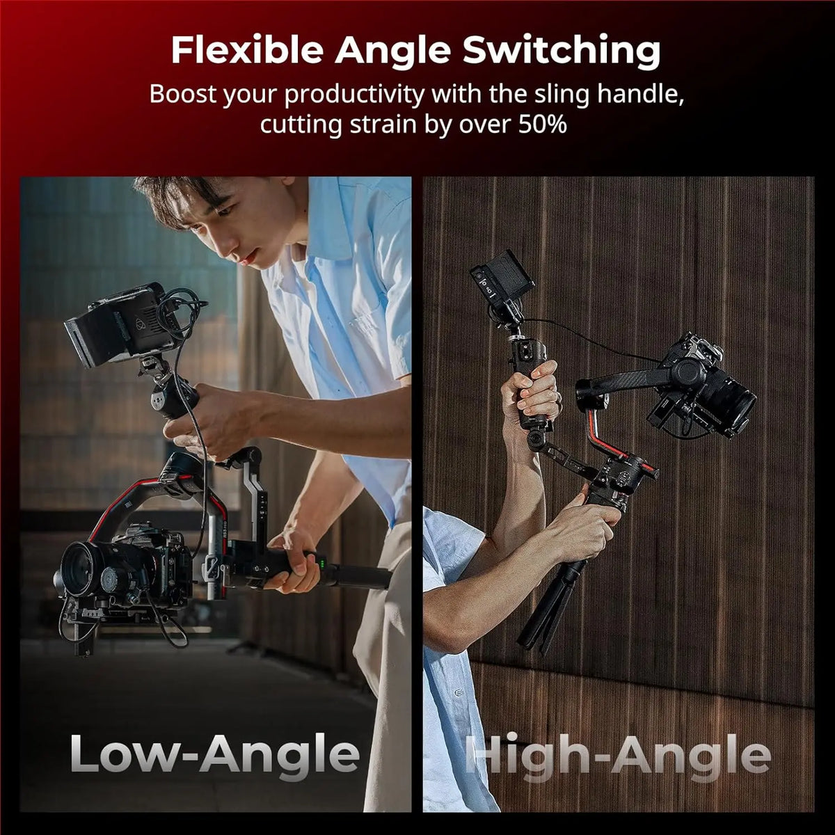 SmallRig Sling Handle with Focus Control 4326 for DJI RS Series Gimbal SMALLRIG