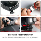 TEKTONIC Helmet Chin Mount for Action Camera Motorcycle Helmet Mount TEKTONIC