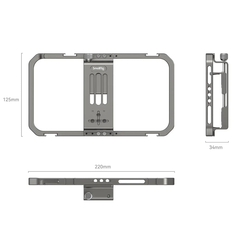 SmallRig Universal Phone Video Rig Aluminum Alloy Cage 2791B SMALLRIG