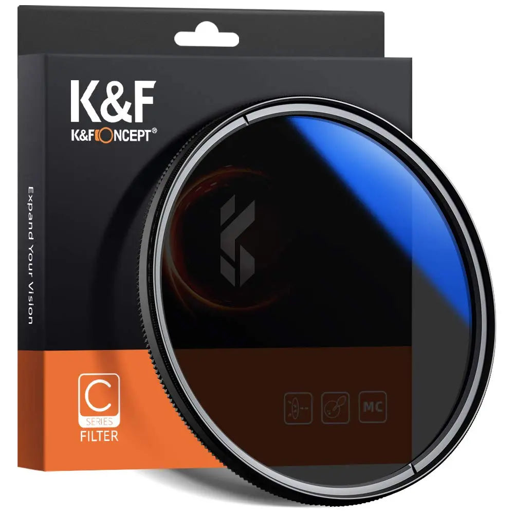 K&F Concept 67mm Classic Series Slim Multi-Coated Circular Polarizer (CPL) Filter K&F