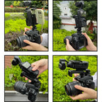 TEKTONIC Phone Holder Mount for DJI Pocket 3/4, Smartphone Clamp Adapter