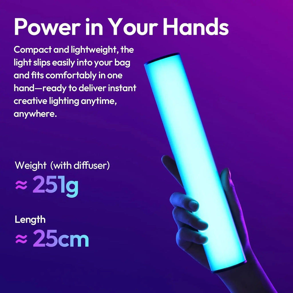Ulanzi B15RGB RGB Light Wand Portable Magnetic LED Tube Light Ulanzi