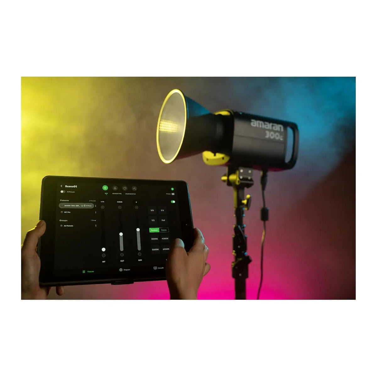 Aputure Amaran 300C RGB LED COB Video Light 300W Bowens Aputure