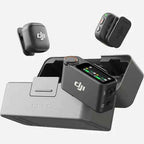 DJI Mic 3 (2 TX + 1 RX + Charging Case), Wireless Microphone for iPhone/Camera/Android, Ultralight, Adaptive Gain Control for Balanced Volume