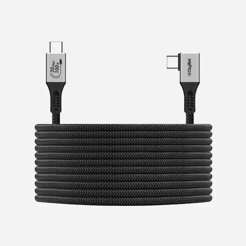 Digitek DC 5M-TC2C Right-Angle Type-C Tethering Cable 5M