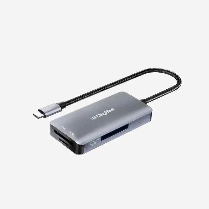 Digitek DCR-103 CFA 3-in-1 Type-C Card Reader