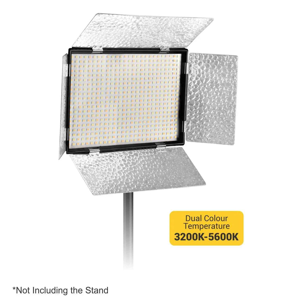 Digitek LED-D520B 37W Dual Color Video Light with Barn Doors