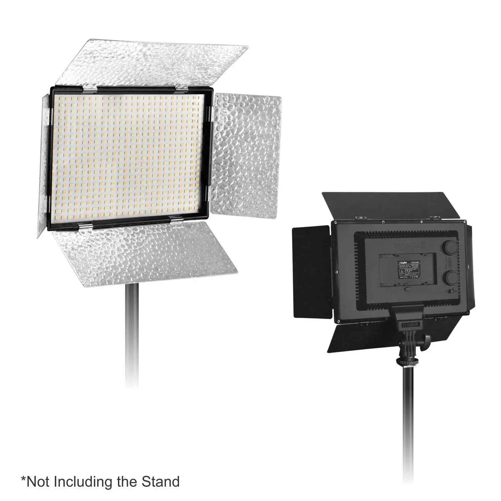 Digitek LED-D520B 37W Dual Color Video Light with Barn Doors