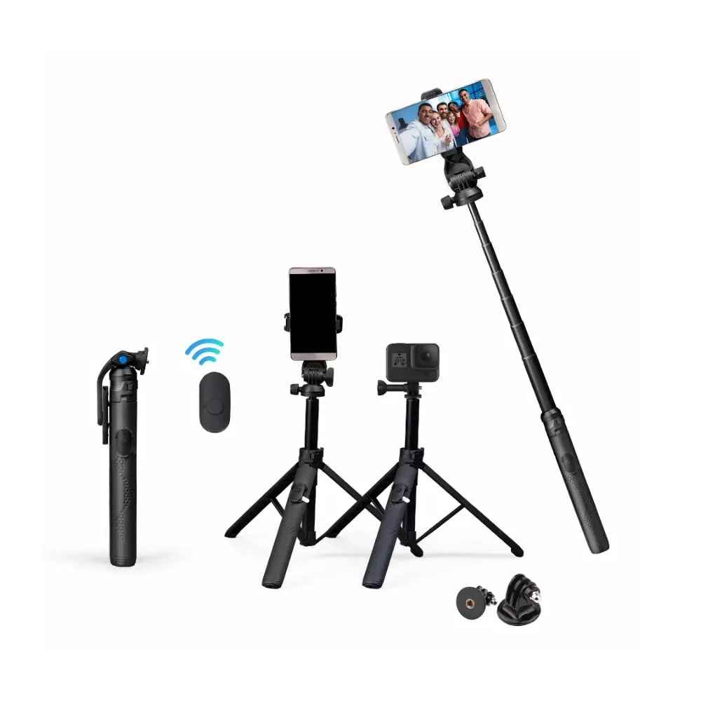 DIGITEK DTR-525 SS 160cm Tripod Selfie Stick with Remote