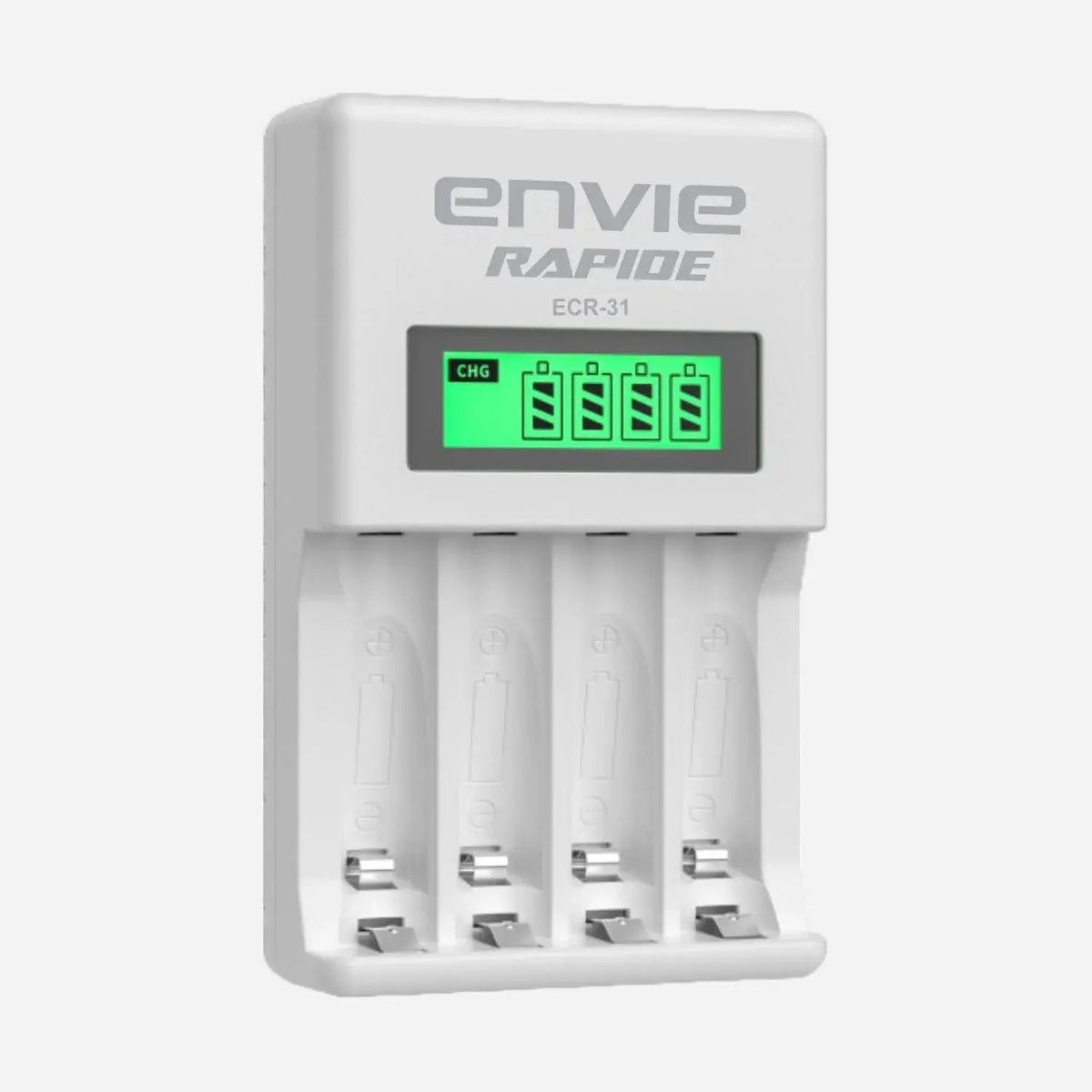 ENVIE ECR31 Ultra-Fast AA & AAA Battery Charger ENVIE