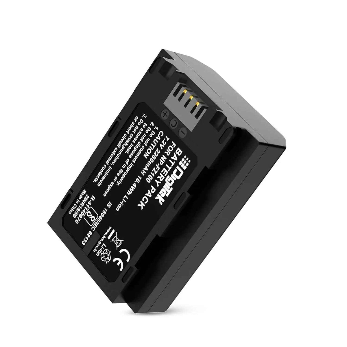 Digitek FZ100 Platinum Li-ion Battery for Sony Alpha Cameras