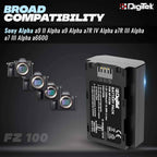 Digitek FZ100 Platinum Li-ion Battery for Sony Alpha Cameras