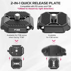 FALCAM F38 Quick Release Camera Plate for Clip V3