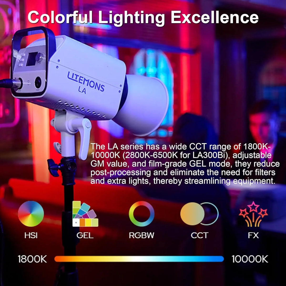 Godox Litemons LA300R 330W RGB LED Studio Light Godox