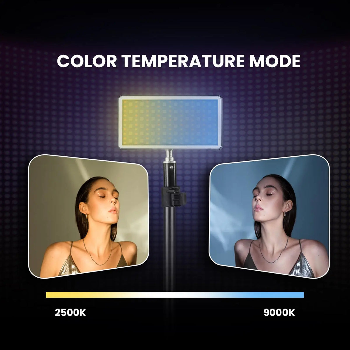 HIFFIN HF-135 Pocket RGB LED Video Light HIFFIN