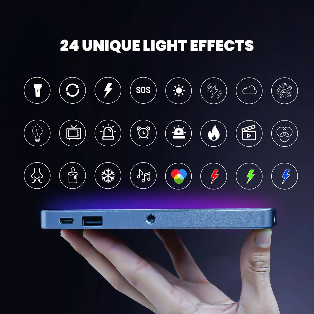 HIFFIN HF-135 Pocket RGB LED Video Light HIFFIN