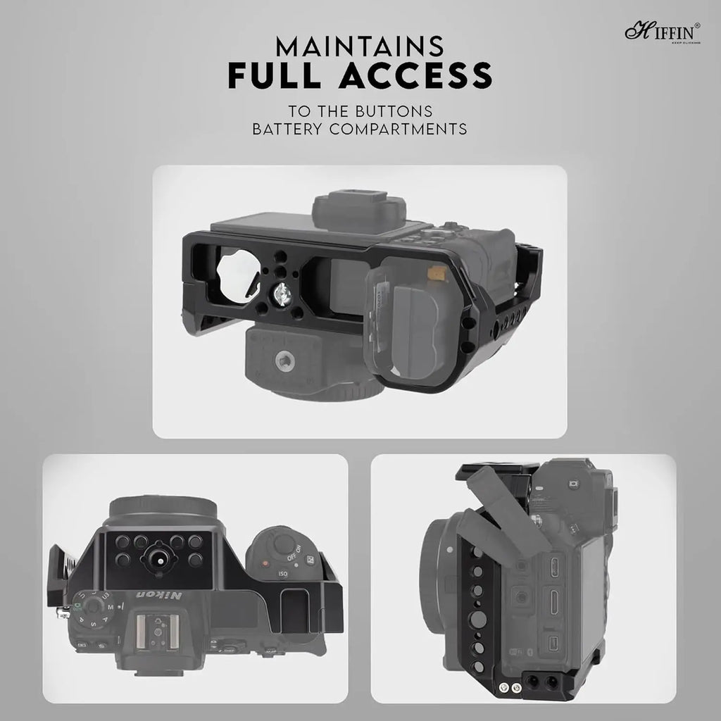 HIFFIN Metal Camera Cage for Nikon Z6/Z7 Series HIFFIN