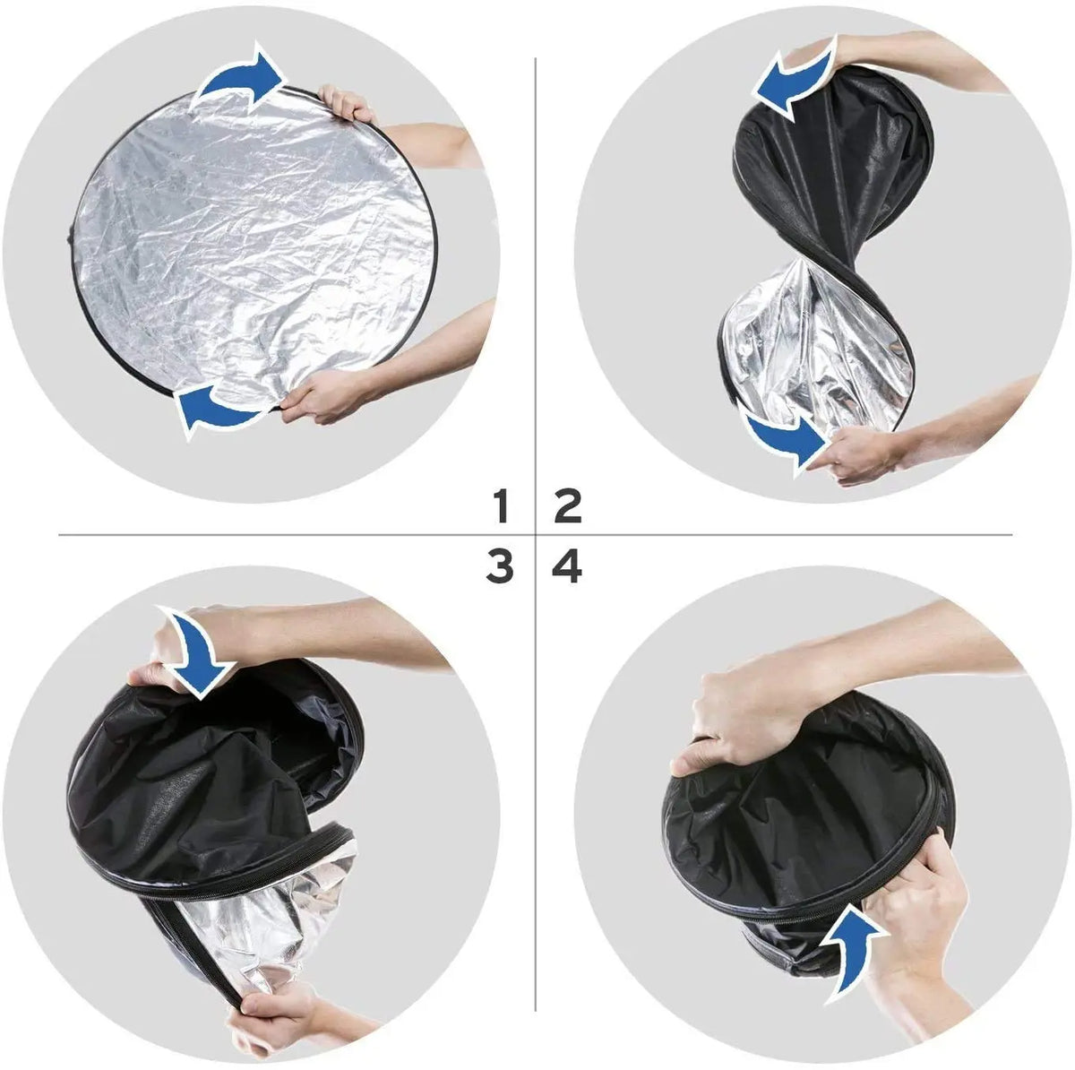HIFFIN 42 5-in-1 Collapsible Light Reflector Kit Hiffin