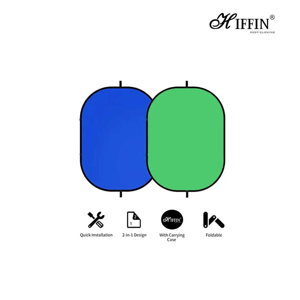 HIFFIN 150-200cm Collapsible Photo Video Background HIFFIN