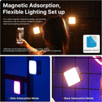 Ulanzi VL49 Pro RGB Mini Rechargeable Video Light Ulanzi