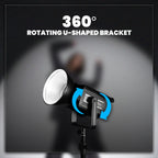 HIFFIN Professional Bi-Color LED Video Light with Remote HIFFIN