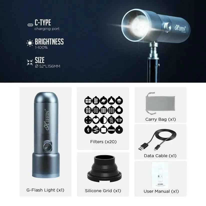 HIFFIN G-Flash 10W RGB LED Light