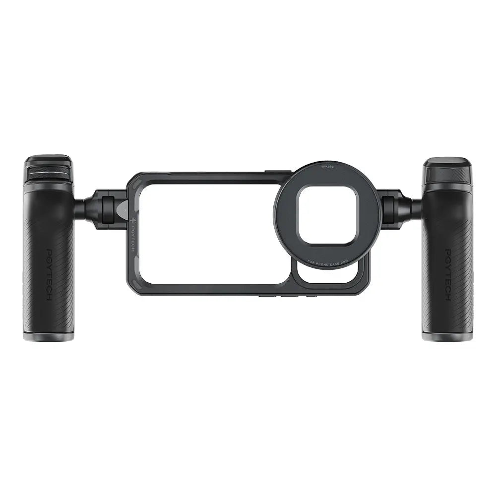 PGYTECH ProShot P-PG-027 phone video cage kit for iPhone 17 Pro with dual handles
