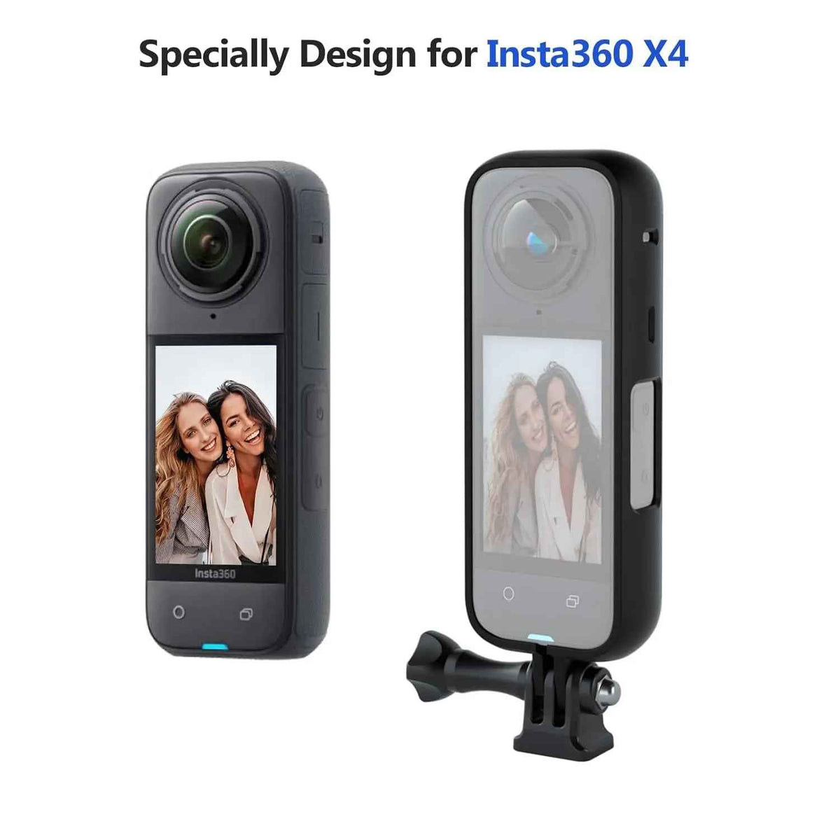 TEKTONIC Plastic Frame for Insta360 X4 Protective Housing