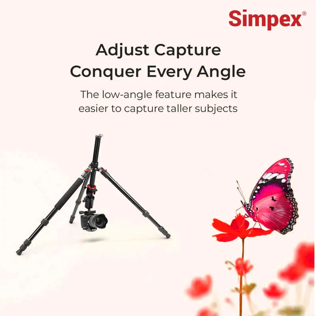Simpex 540-TM Professional Aluminium Tripod Cum Monopod Simpex